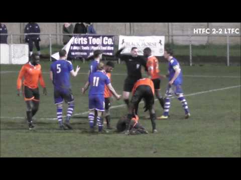 Hertford Town FC 3-2 London Tigers FC - 28th February 2017 - SSML Premier Division
