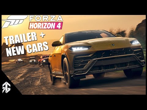 Forza Horizon 4 - FORTUNE ISLAND OFFICIAL TRAILER AND BRAND NEW CARS (FH4)