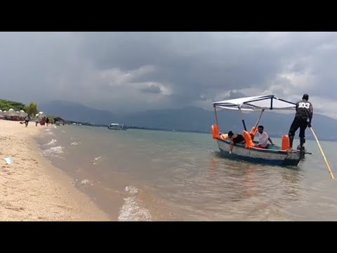 A public beach on Lake Tanganyika in Bujumbura | Kagongo Beach| Lake Tanganyika Beach Burundi AFRICA