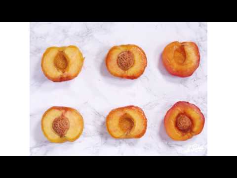 Recette pêches au sirop en bocaux Le Parfait