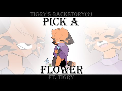 PICK A FLOWER | MEME | Piggy ( Tigry's Backstory (?) )