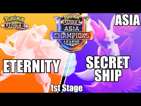 Eternity vs Secret Ship - Asia Champions League East 1st Stage - Pokemon Unite Tournament