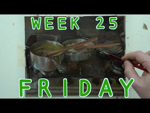 Friday, Week 25: Pea Soup - Sacrifices, Oil on Linen (10/07/2020)