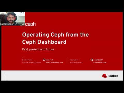 Operating Ceph from the Ceph Dashboard: past, present and future