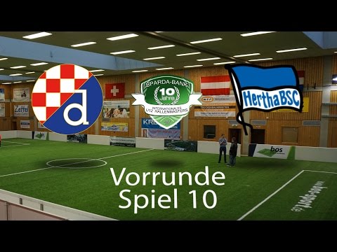 Spiel 10: GNK Dinamo Zagreb 3-1 Hertha BSC Berlin │U12 Hallenmasters TuS Traunreut 2017