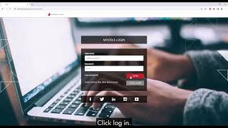 How to Log in to the Moodle Platform