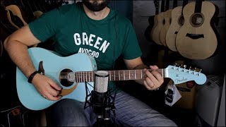 Video thumbnail for Fender Malibu Player Electro Acoustic  - Demo by Artyom Reborn