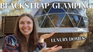Would You Stay in Here?! | Blackstrap Glamping Resort | Luxury Domes
