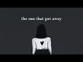 the one that got away (w/ rain) *will make you cry the one that got away (w/ rain) *will make you cry