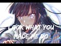 Nightcore -  Look What You Made Me Do- Rock Version