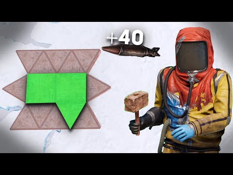 RUST - NEW PERFECT BASE for SOLO/DUO design +40 rockets