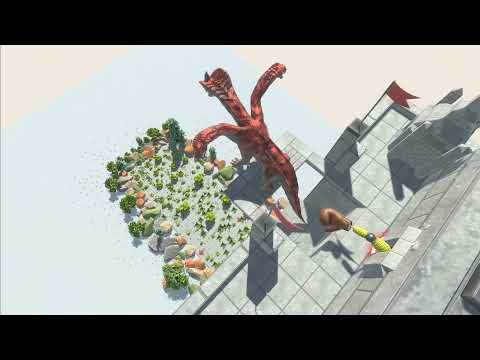 MINEFIELD AND GIANT BOXING GLOVE - ANIMAL REVOLT BATTLE SIMULATOR