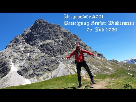 Besteigung Großer Widderstein (2533m) im Kleinwalsertal