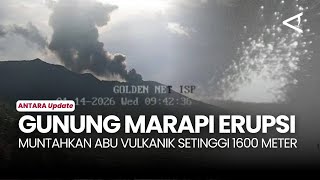 Download lagu Waspada! Gunung Marapi erupsi, muntahkan abu vulkanik setinggi 1600 meter mp3