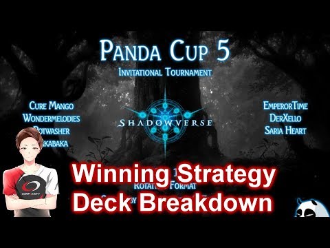 I won a tournament! | Deck & Strategy Breakdown | Panda Cup Invitational 5 【Shadowverse】