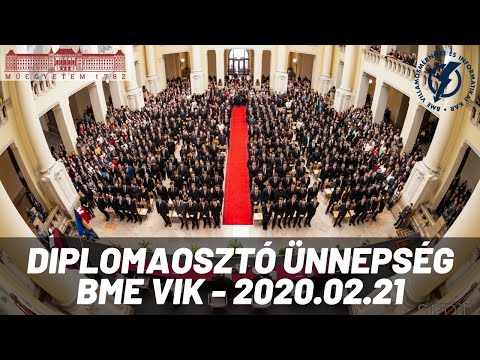 BME VIK Diplomaosztó ünnepség - 2020.02.21 (mérnökinfó)