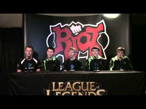 S2 finals CLG.eu press conference after beating WE