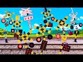 Congested Yellow Railroad Crossing