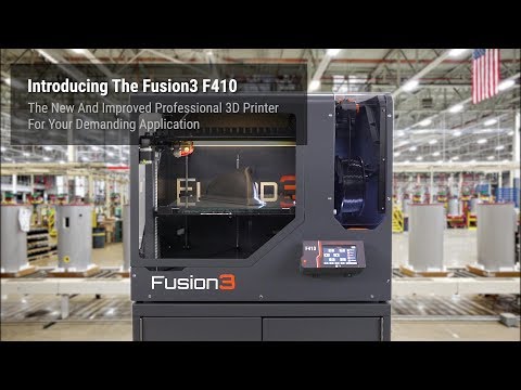 Fusion3 F410 3D Printer - 'What's New'