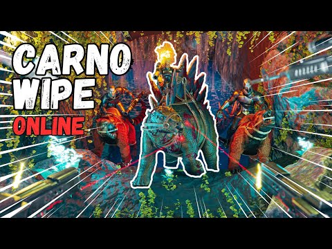 ARK PvP – ONLINE Carno Cave WIPE | Full Base Raid on Small Tribes (ASA EP4)