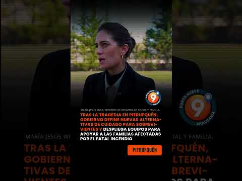 Incendio en Pitrufquén: Gobierno anuncia apoyo a sobrevivientes