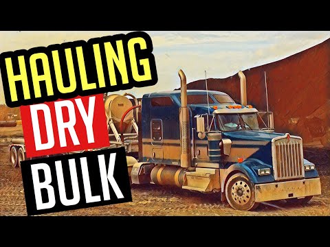 Hauling Dry Bulk! Owner Operator Trucking VLOG #136