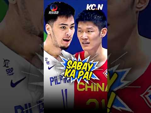 Kai Sotto TOUGH CATCH & DRIVE vs China!