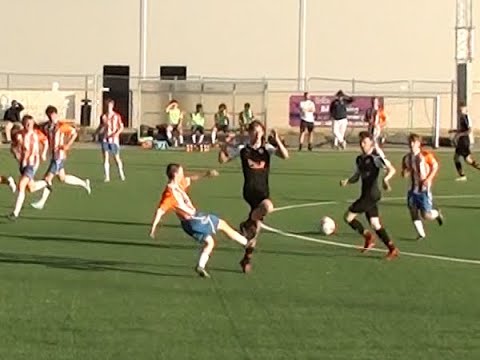 Klockren tackling på bollen, Lunds BOIS-Genarps IF (Juniorer)