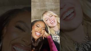 Coco Jones and Reneé Rapp singing SWV’s “Weak” #TummyHurtsRemix out 11/21