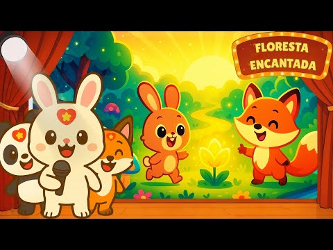 A Floresta Encantada 🌳✨ | Música Infantil Mágica | Mundo das Virtudes