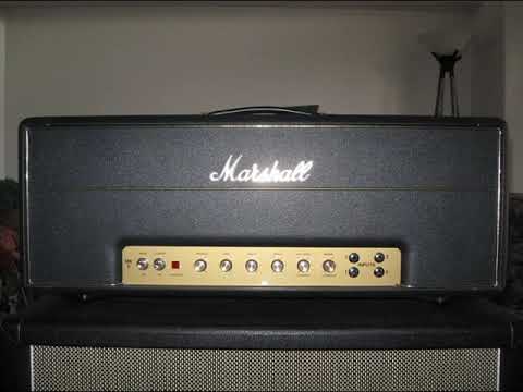 Marshall Plexi 1959SLP 100W David Bray Moded Ac/Dc - Eddie Van Halen Brown Sound 4X12 Greenback