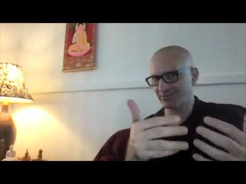 Week  27 - DN 22: Mahāsatipaṭṭhāna Sutta, "Four Establishments of Mindfulness," w Q&A (1 of 3).