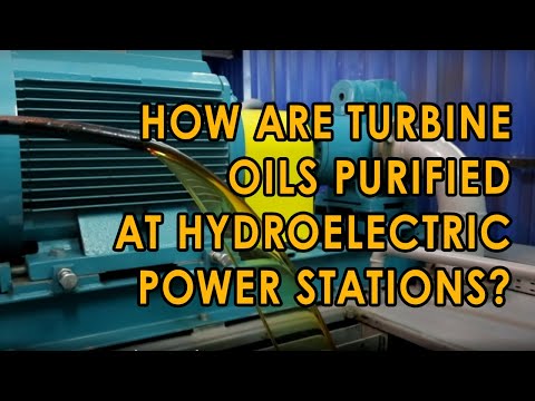Turbine Oil Purification in hydroelectric power stations with CMM-T unit