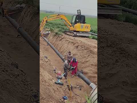 Balanced connection process of underground natural gas pipeline interfaces