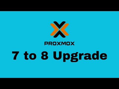 Proxmox VE 7 to 8 Upgrade