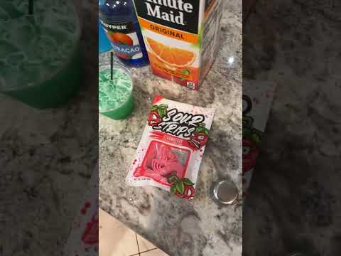 Trying to make a blue lagoon cocktail #cocktail #bartender