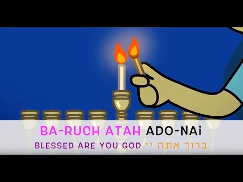 Learn to Light the Chanukah Candles with Kids