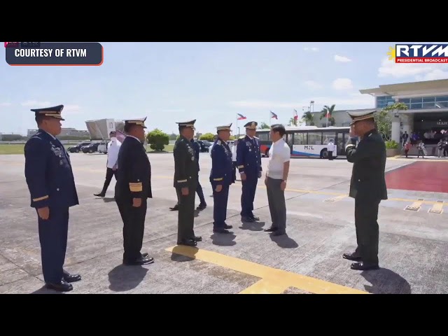 WATCH: Marcos leaves Manila for official visit to the US