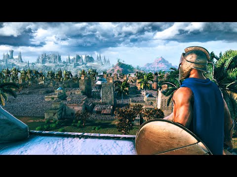 KING LEONIDAS RUSHES TO HELP THE CITY TO SAVE HIS ARMY - Ultimate Epic Battle Simulator 2 - UEBS 2