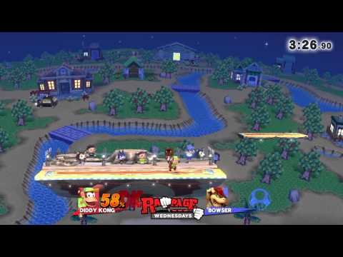 GX:  SSB4 Wii U Tournament 5/6/15 (Losers) - Player-1 vs Darren