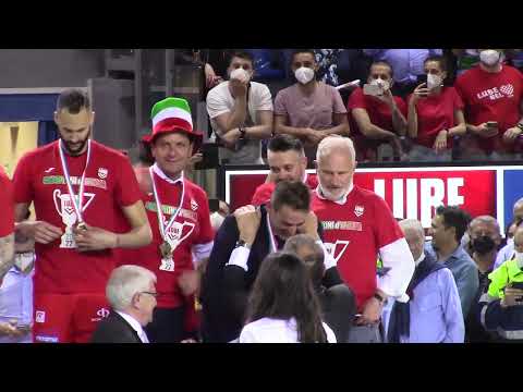 Lube Civitanova vs Sir Safety Perugia 3-0; Finale Gara 4, CAMPIONI d'ITALIA Superlega 2021-2022