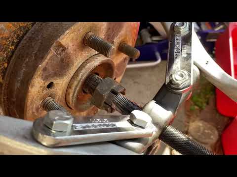 How to remove CV Axle stuck in hub