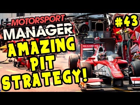 CHARLES LECLERC AMAZING PIT STRATEGY! - Motorsport Manager PC F1 Mod Part 43