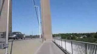 preview picture of video 'Cycling the Humber Bridge'