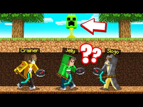 1v1v1 SPEEDRUNNER vs. HUNTERS CHALLENGE! (Minecraft)
