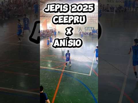 #futsal ⚽️🥅 ⚪️🟣CEEPRU x ANÍSIO🔵 JEPIs  2025 #ensinomédio #futebol #jogosescolares #piauí #shorts