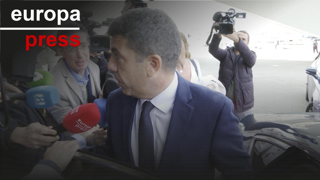 Mazón: "Nosotros sí que vamos a respetar el procedimiento judicial"