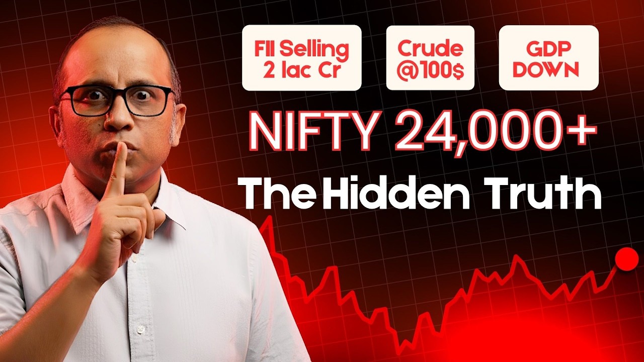 सब कुछ Negative - तो  Market क्यों ऊपर जा रहा? Data Disconnect या कोई और चक्क?