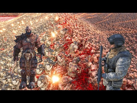 Humanity Hard battle against 4 million ORC Monsters !! Ultimate Epic Battle Simulator 2 | UEBS 2