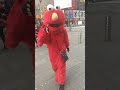 No Thanks ! Attack of the Elmo Mascots ! Times Square NYC #shorts